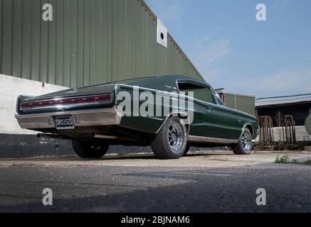 1967 Dodge Charger klassischen amerikanischen Muskel-Auto Stockfoto