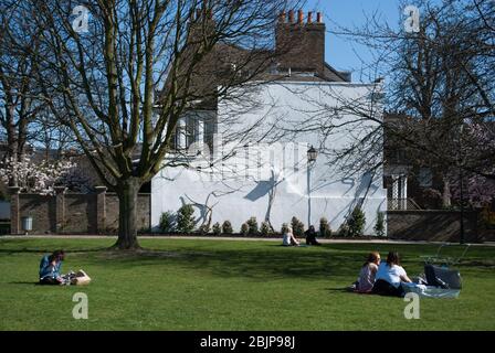 River House Westcott Lodge, 22 Lower Mall, Hammersmith, London W6 Stockfoto