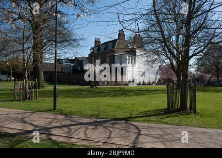 River House Westcott Lodge, 22 Lower Mall, Hammersmith, London W6 Stockfoto