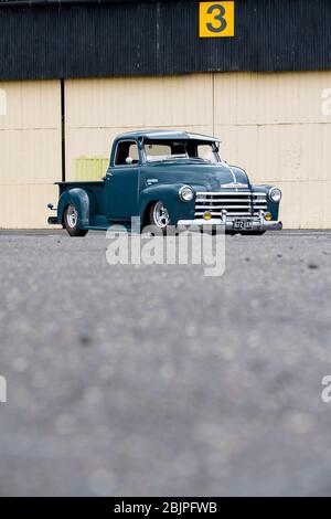 1949 Chevy Pick up basiert Hot Rod Stockfoto