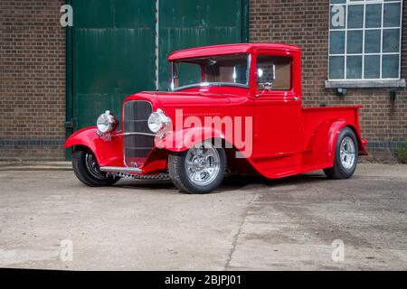 1932 Ford Modell B Pickup LKW basierte Hot Rod Stockfoto