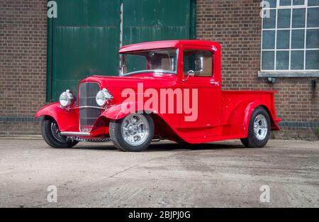 1932 Ford Modell B Pickup LKW basierte Hot Rod Stockfoto