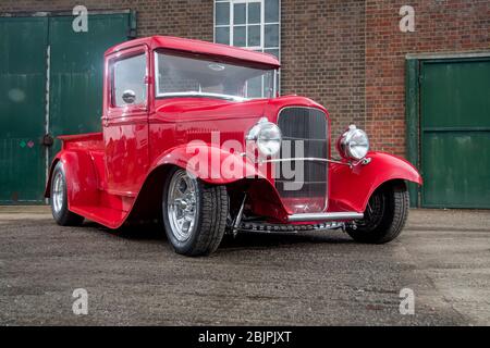 1932 Ford Modell B Pickup LKW basierte Hot Rod Stockfoto