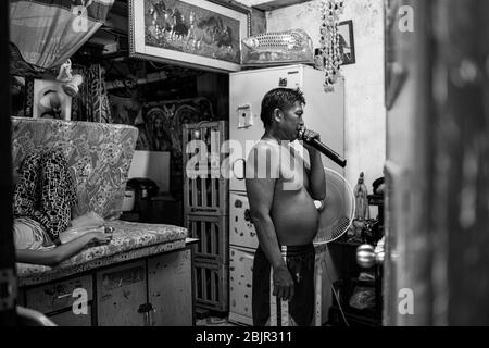 Tondo District, Manila, Philippinen Stockfoto