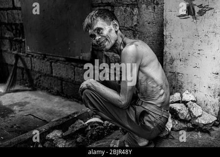 Tondo District, Manila, Philippinen Stockfoto