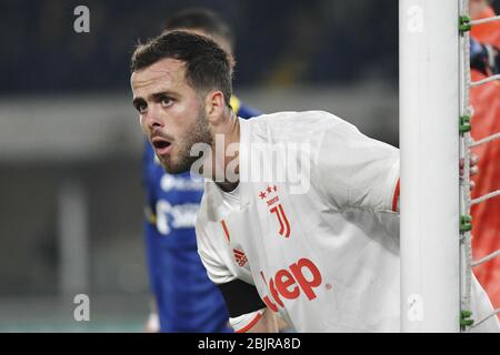 Miralem pjanic (juventus) während der italienischen Serie A Fußballsaison 2019/20, , italien, Italien, 01. Januar 2020 Stockfoto