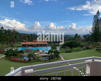 Pemandian Air Panas, Sidebuk Debuk, Berastagi Stockfoto