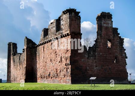 Penrith Castle Stockfoto