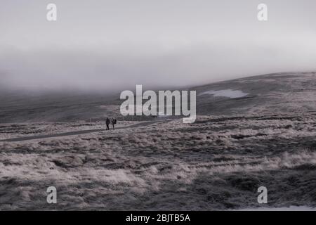 Blick vom Dunn Fell Stockfoto