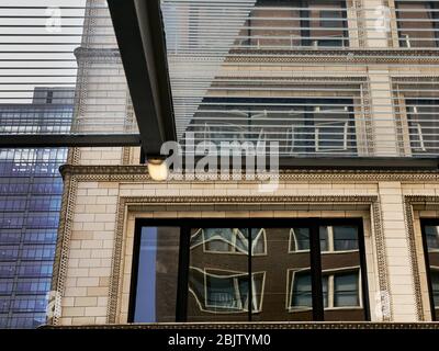 Chicago architektonische Details Stockfoto