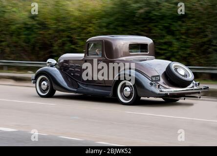 1935 REO Flying Cloud Coupé Klassiker amerikanischer Automobil Stockfoto