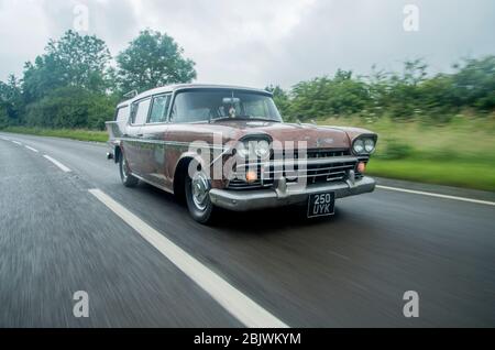 1958 Nash Rambler Kombi, Ratte Look klassischen amerikanischen Kombi Stockfoto