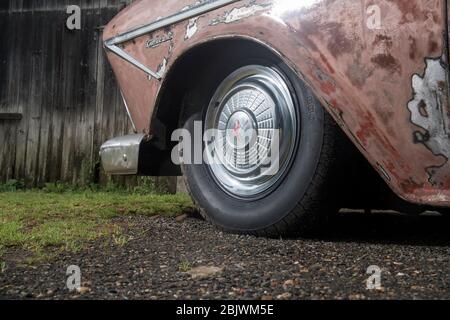 1958 Nash Rambler Kombi, Ratte Look klassischen amerikanischen Kombi Stockfoto