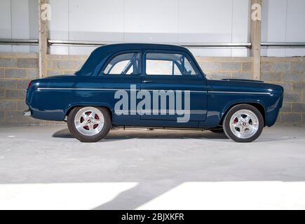 Modifizierter Ford 100e (1953-59) V8-angetriebener Hot Rod Stockfoto