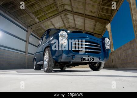 Modifizierter Ford 100e (1953-59) V8-angetriebener Hot Rod Stockfoto