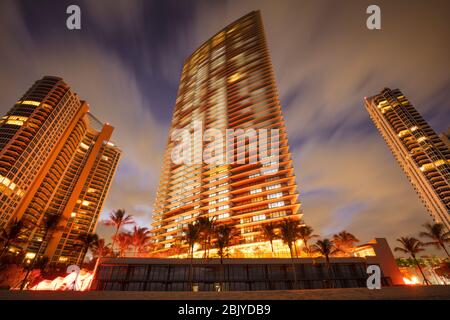 Sunny Isles Beach. Sunny Isles Beach, Florida, USA. Stockfoto