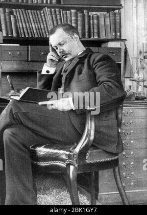 Houston Stewart Chamberlain 1895. Stockfoto