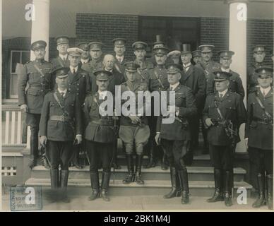 Prinz von Wales, in Royal North West Mounted Police Kasernen, Regina Stockfoto