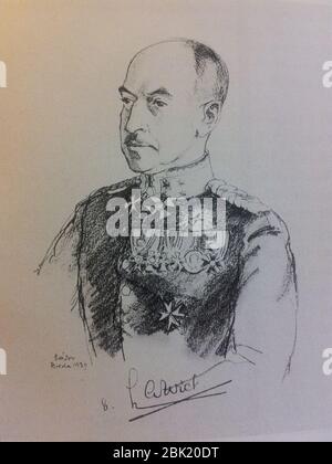 Hugo Charles Gustav-Baron van Lawick. Stockfoto