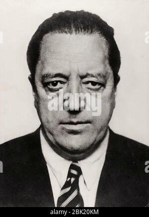 Hugo Erfurth - Portrait Ludwig Mies van der Rohe, 1934. Stockfoto