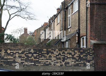 Künstler Talgarth Road West Kensington Barons Court St Pauls Studios 135 Talgarth Rd, Hammersmith, London W14 9DA von Frederick Wheeler Architect Stockfoto