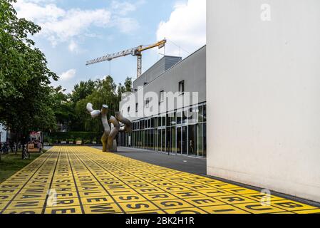 Berlin, Deutschland - 29. Juli 2019: Berlinische Galerie. Es ist ein Museum für moderne Kunst, Fotografie und Architektur in Berlin. Es befindet sich in Kreuzberg Stockfoto