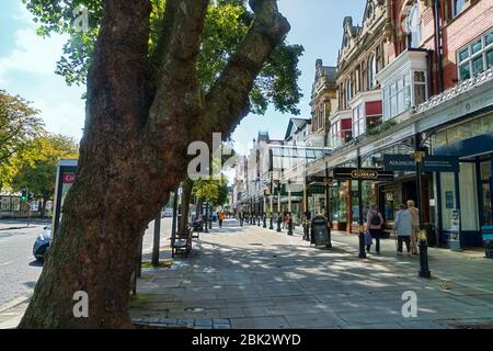 Southport, Lord Street, Shopping, Glasdächer, viktorianische Architektur, Gebäude, Lancashire, Sefton, England, Großbritannien Stockfoto