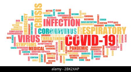 Covid-19 Coronavirus Infectious Virus Disease Medical Concept Stockfoto