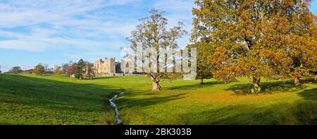 Panorama, Raby Castle, County Durham, England Stockfoto