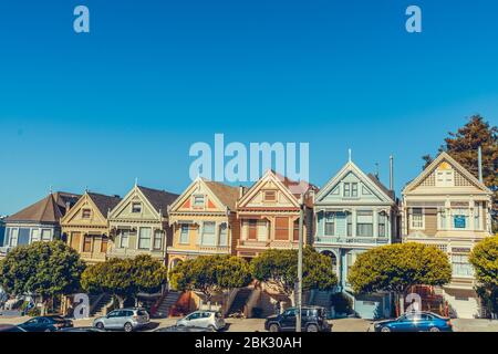 San Francisco, Kalifornien, USA - 4. August 2019: Touristische Attraktionen von San Francisco Stockfoto