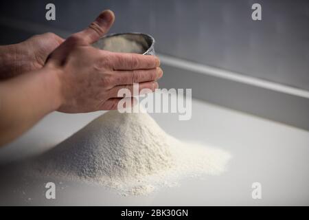 Italienische Pasta hausgemacht Stockfoto