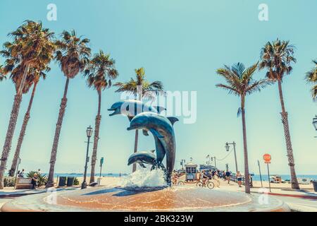 Santa Barbara, Kalifornien, USA - 6. August 2019 : Sommertag in Santa Barbara Stockfoto