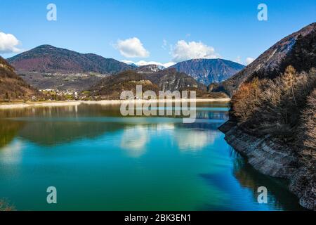 Italien Venetien - See von Corlo oder Arsiè See Stockfoto