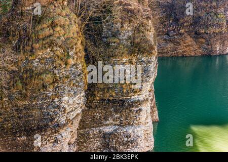 Italien Venetien - See von Corlo oder Arsiè See Stockfoto