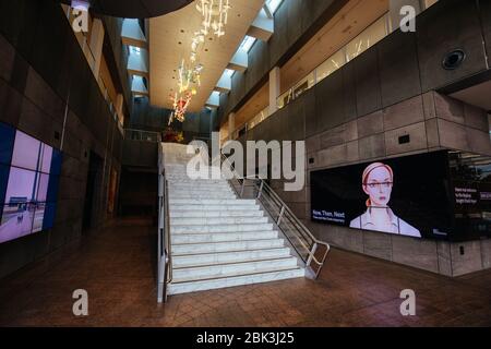 New Christchurch Art Gallery in Neuseeland Stockfoto