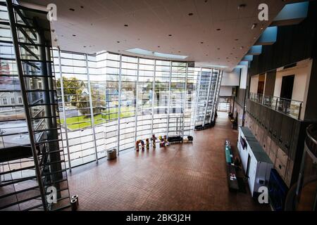 New Christchurch Art Gallery in Neuseeland Stockfoto