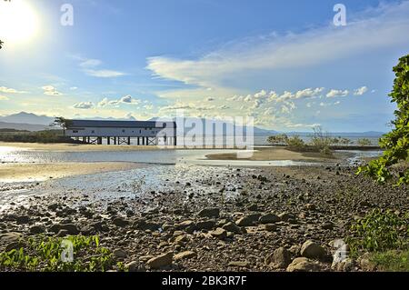 Die Sugar Wharf in Port Douglas an der Ostküste Australiens Stockfoto