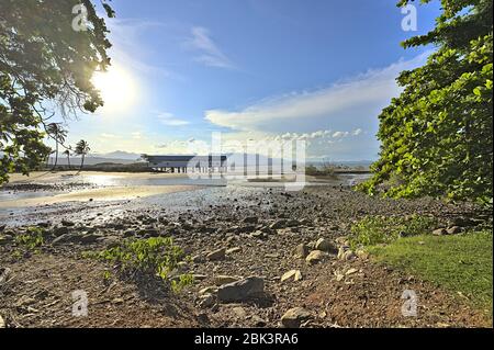 Die Sugar Wharf in Port Douglas an der Ostküste Australiens Stockfoto