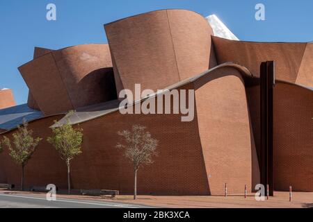 Herford, Museum für zeitgenössische Kunst, 2005 von Frank Gehry erbaut Stockfoto