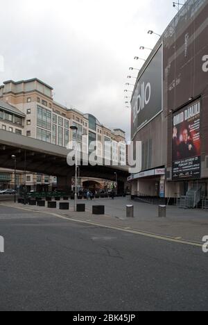 1930er Gaumont Palast Architektur Renovierung Art Deco HMV Hammersmith Apollo, 45 Queen Caroline St, Hammersmith, London W6 9QH von Robert Cromie Stockfoto