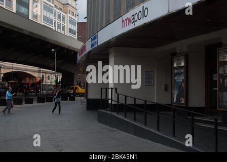 1930er Gaumont Palast Architektur Renovierung Art Deco HMV Hammersmith Apollo, 45 Queen Caroline St, Hammersmith, London W6 9QH von Robert Cromie Stockfoto