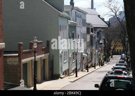 Im Zentrum von Boston in den USA Stockfoto