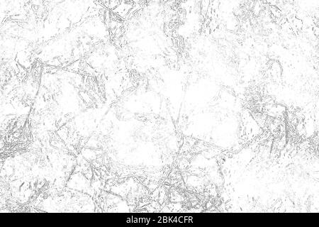 Textur aus schwarzen und weißen Linien, Kratzer. Abstrakte monochrome Linien Hintergrund. Stockfoto