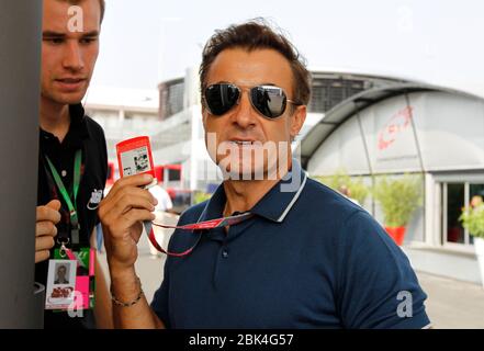 Monza, Italien. September 2011. Monza, Italien - 11. September 2011: FIA Formel 1 Weltmeisterschaft mit Jean Alesi Quelle: dpa/Alamy Live News Stockfoto