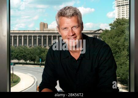 Neil Burger hat in Philadelphia fotografiert und seinen neuen Film "der Illusionist" gezeigt. 8. August 2006 Quelle: Scott Weiner/MediaPunch Stockfoto