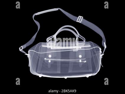 Umhängetasche, Röntgen. Stockfoto