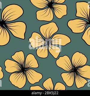 Kirschblüte. Sakura, tolles Design für jeden Zweck. Vektor für japanische Muster. Japanische, chinesische Elemente. Stock Vektor