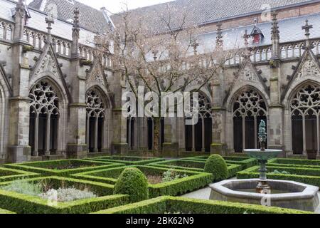 Der Pandhof Monasteriengarten Stockfoto