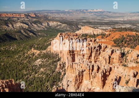 Bryce Canyon von Rainbow Point, Utah, USA. Stockfoto