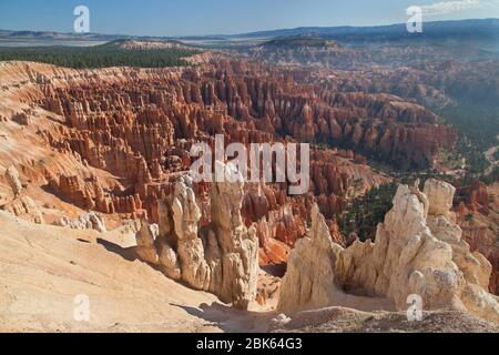 Inspiration Point, Bryce Canyon National Park, Utah, Usa. Stockfoto